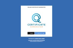 Digital Certificate Generator screenshot