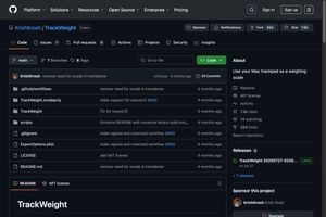 TrackWeight screenshot