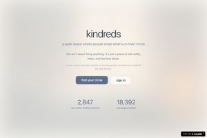 Kindred Circles Chat screenshot