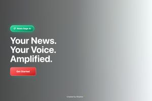 News Sage AI screenshot