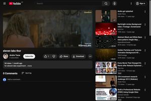 Andre's Eleven Labs Hackathon Entry screenshot